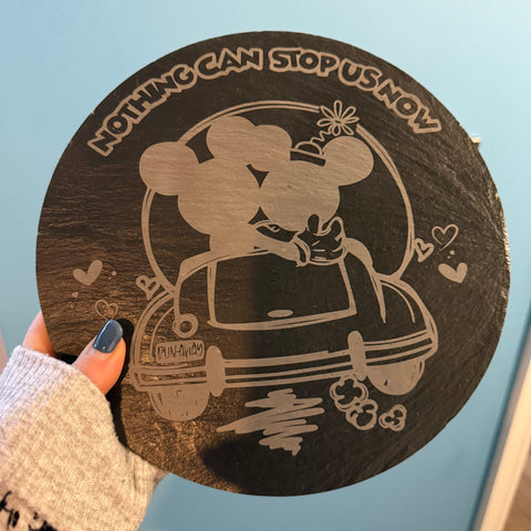 Nothing can stop us Decorative Slate Place Mat