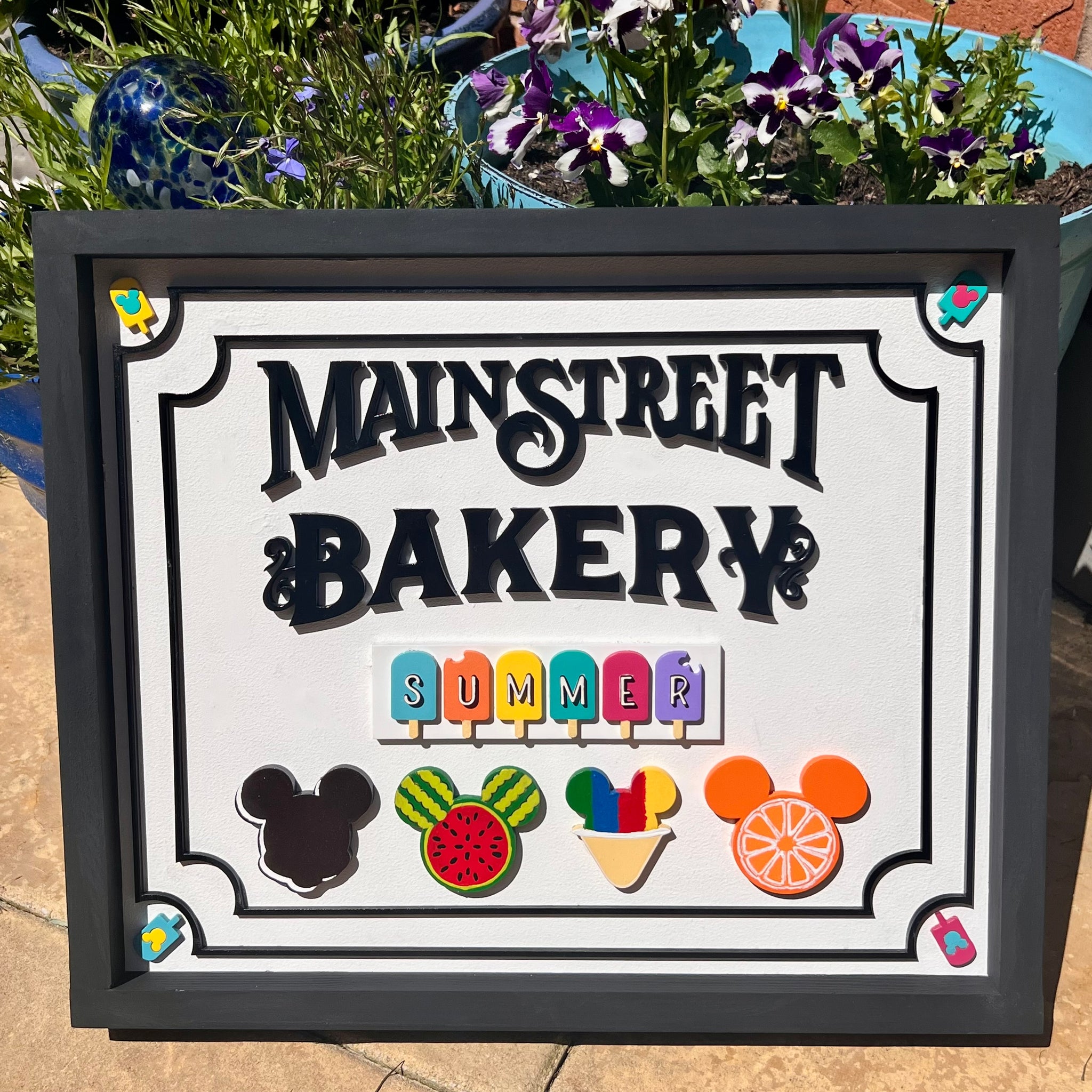 summer bakery sign