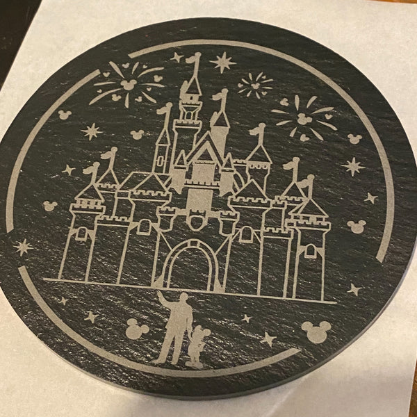 Single Slate Coaster