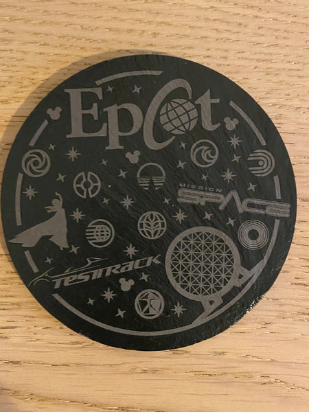 Single Slate Coaster