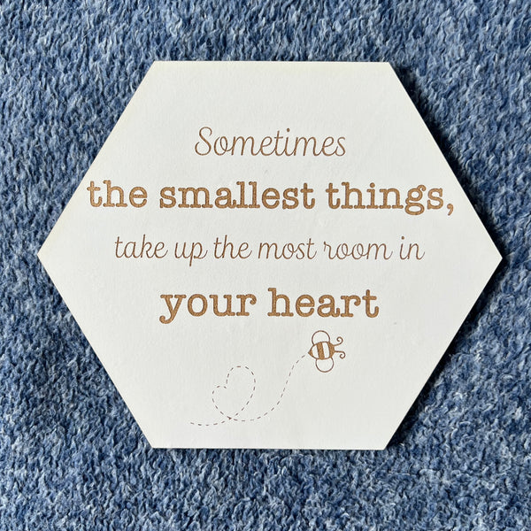 Colour Quote Hexagon