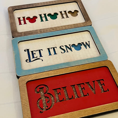 Mini Christmas Signs