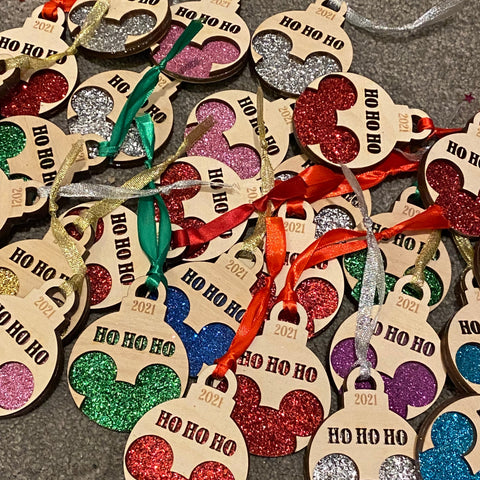 Ho Ho Ho mini decorations